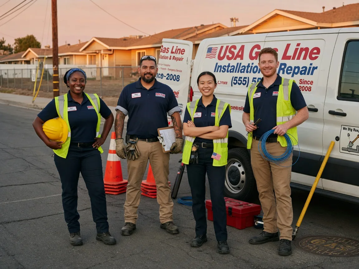 Gas Line Installation company in Miramonte, CA